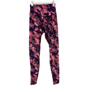 Lululemon Align High-Rise Pant 28" Intensity Pink Blossom Multi Leggings Size 4